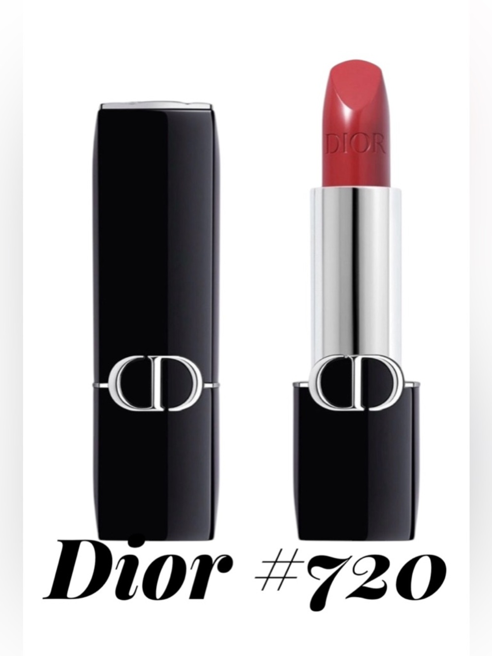DIOR Mini Rouge Dior Lipstick - 720 Icone Satin